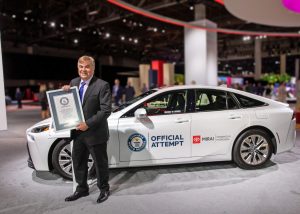 Toyota Mirai entra para o Guinness World Records